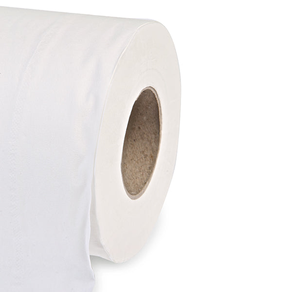 9 x 50m Ecofriendly 20" White Couch Rolls couchrolls.co.uk