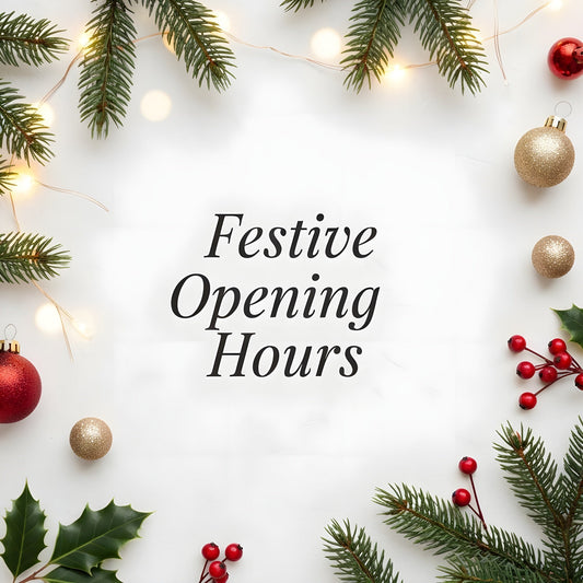 Christmas & New Year Opening Hours