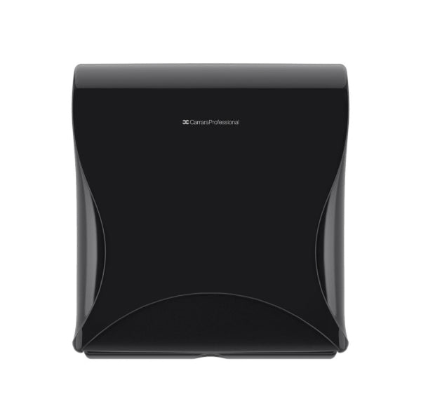 black jumbo toilet roll dispenser