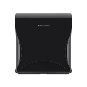 black jumbo toilet roll dispenser