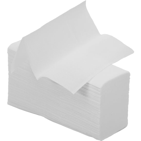 Progena Z Fold White Paper Hand Towels - 3000
