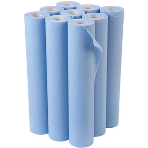 Blue couch roll