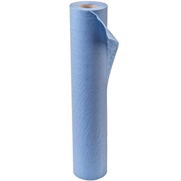 recycled blue couch roll