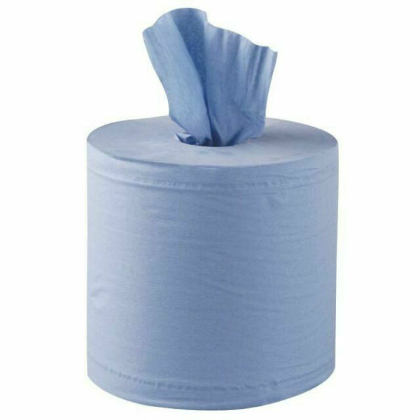 blue paper roll