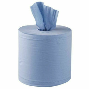 blue paper roll